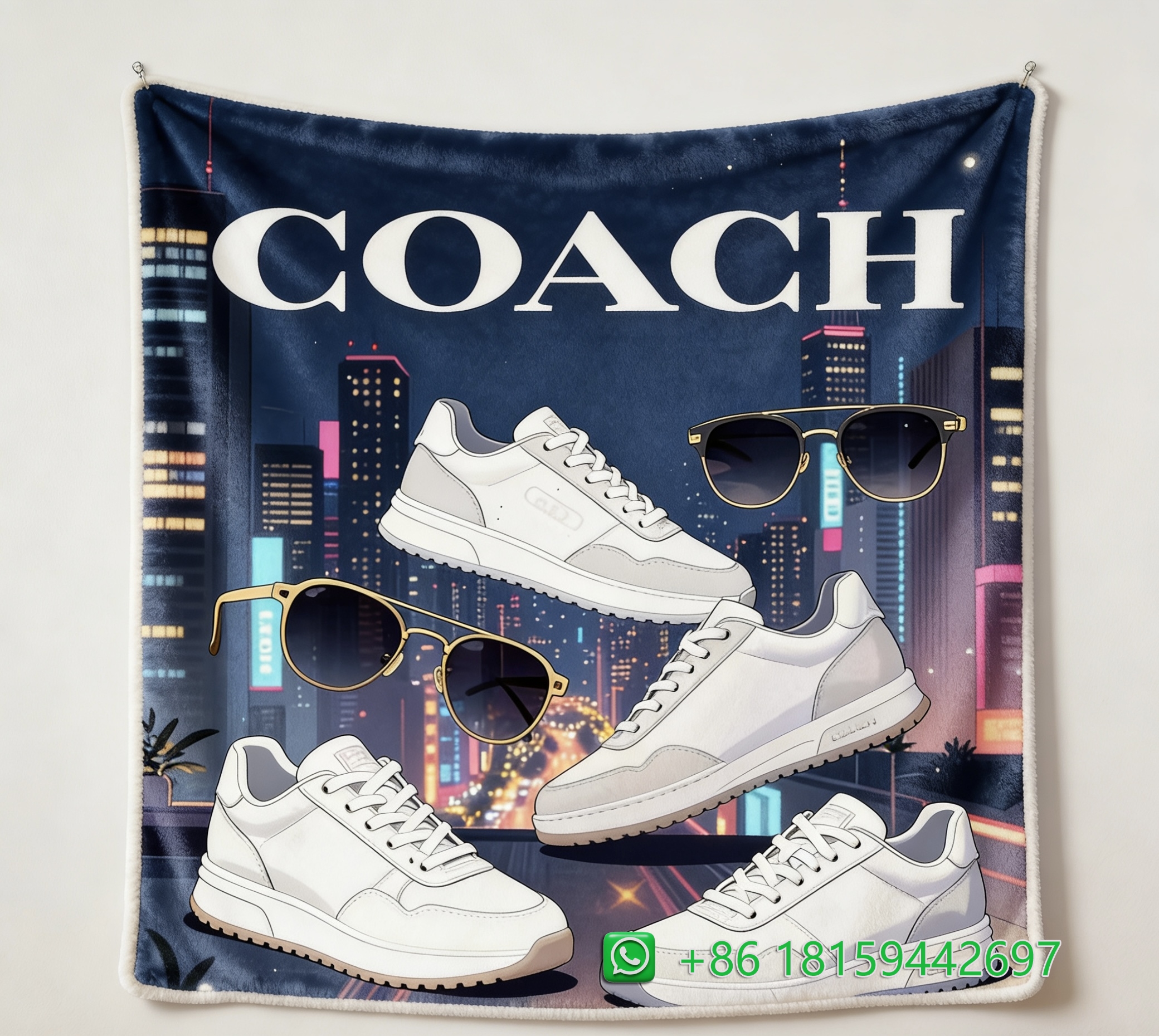 Coach Throw Blankets